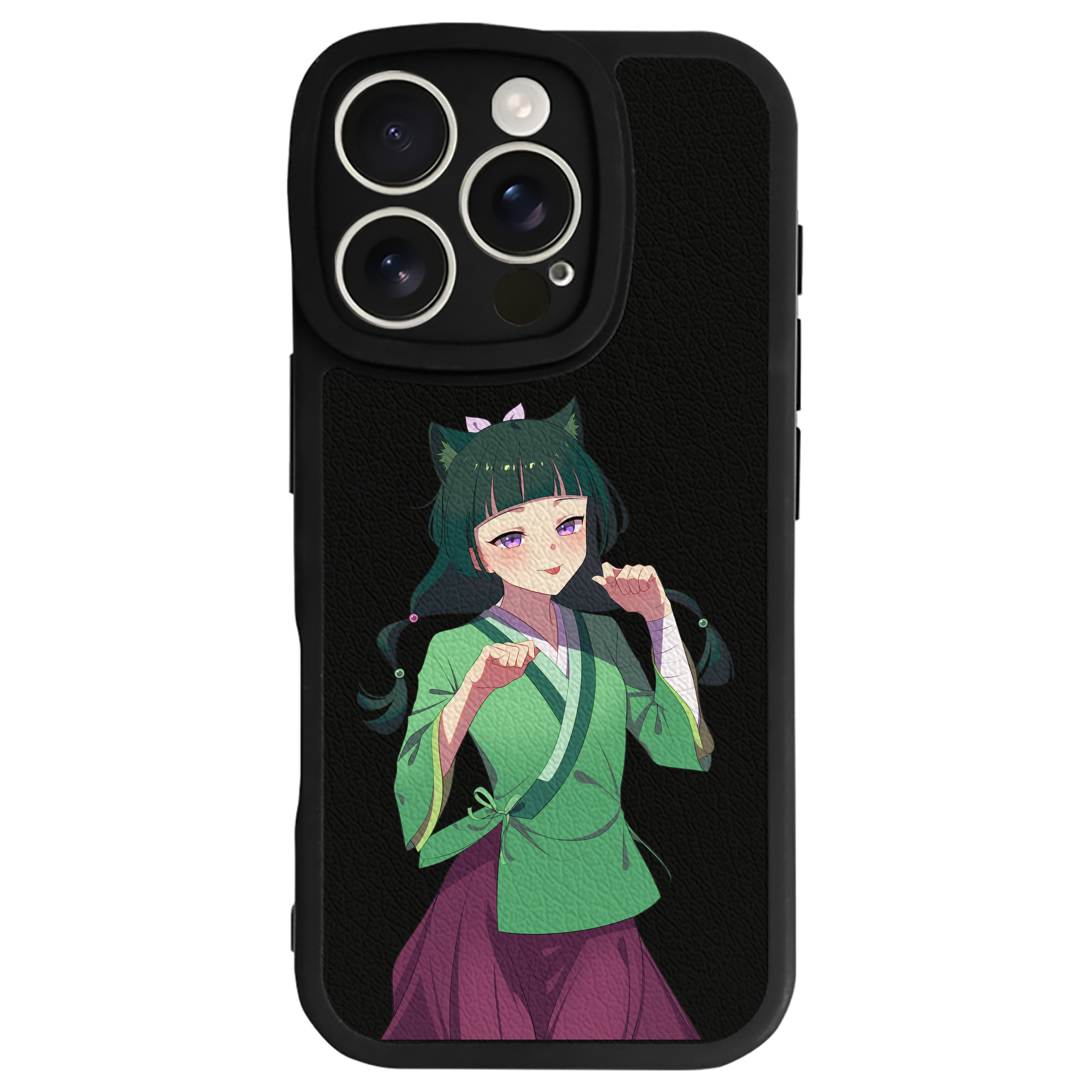 薬屋のひとりごと The Apothecary Diaries 【iPhone 16シリーズ対応】シリコンスマホケース（レザー調） 材質：シリコン